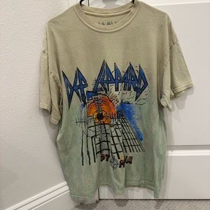 Urban Outfitters Oversized Graphic Music Tee